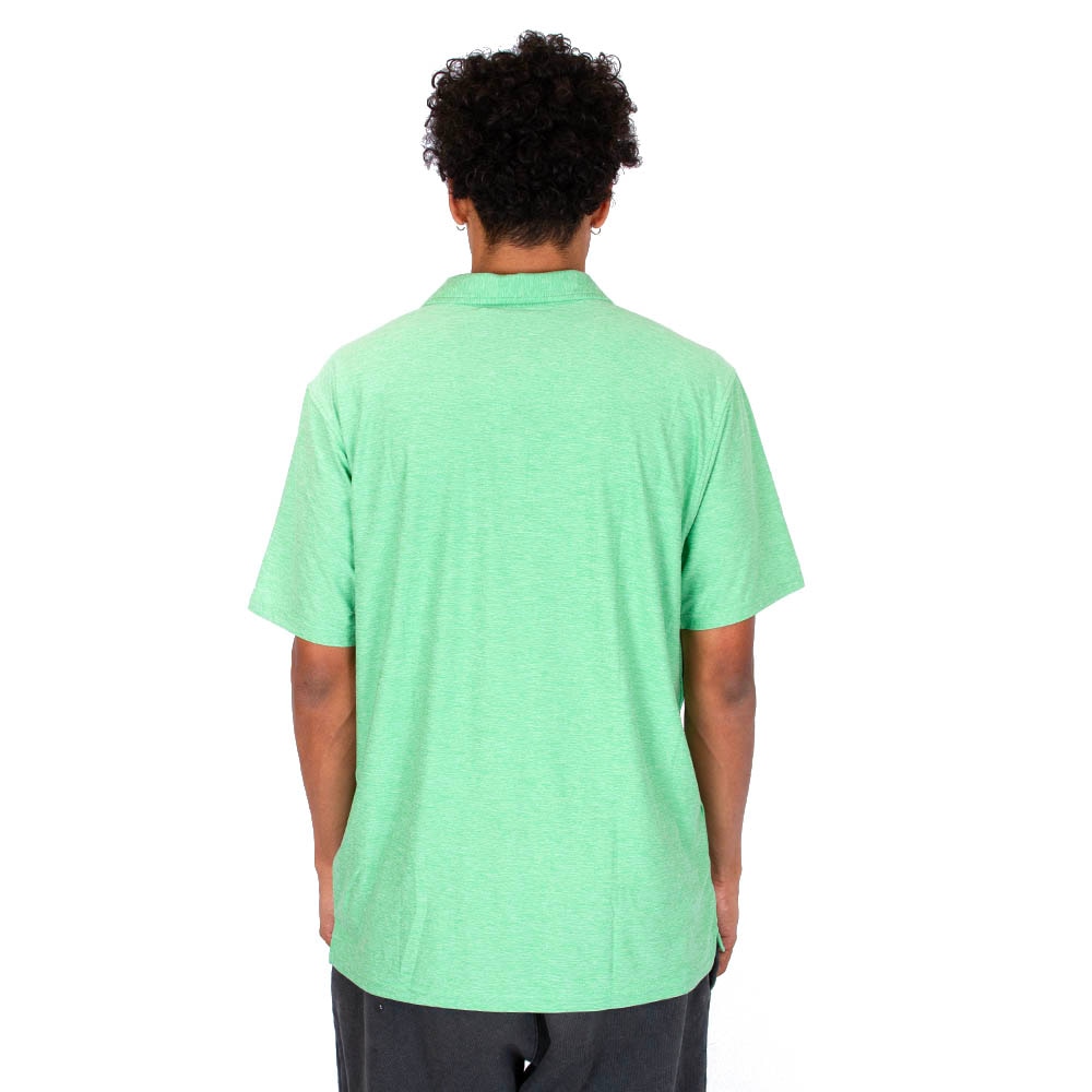 Interlocking UO, Antigua, Green, Polo, Polyester Blend, Men, Performance, Par 3, Shirt, 956456